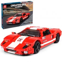 10001 MOULD KING Ford GT Красный Фантом