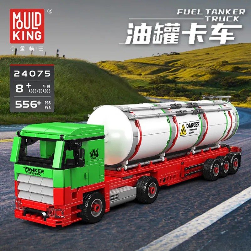24075 MOULD KING Автоцистерна для перевозки топлива 24075 MOULD KING Автоцистерна для перевозки топлива