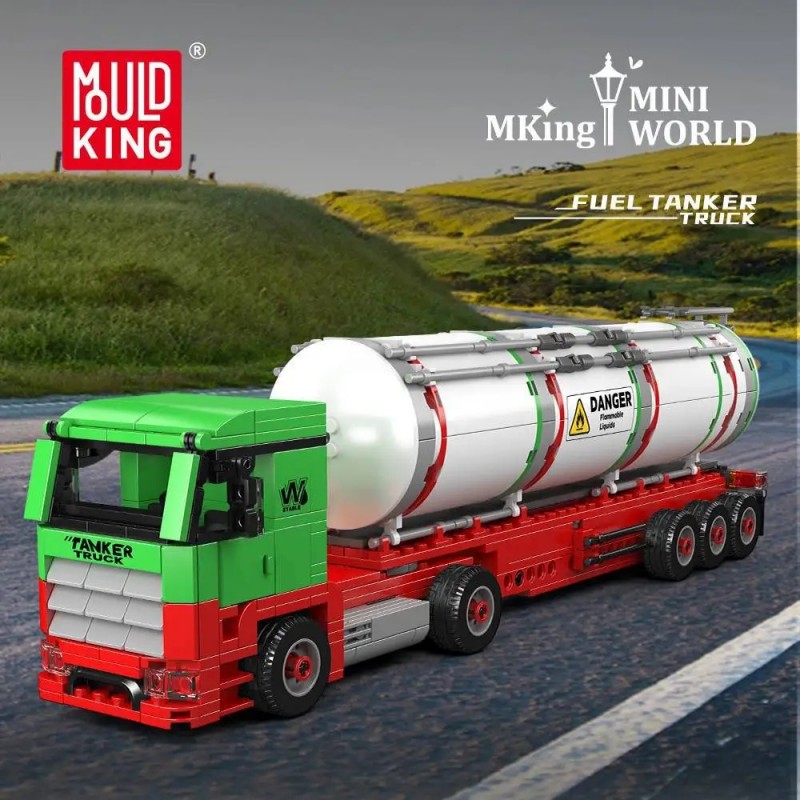 24075 MOULD KING Автоцистерна для перевозки топлива 24075 MOULD KING Автоцистерна для перевозки топлива