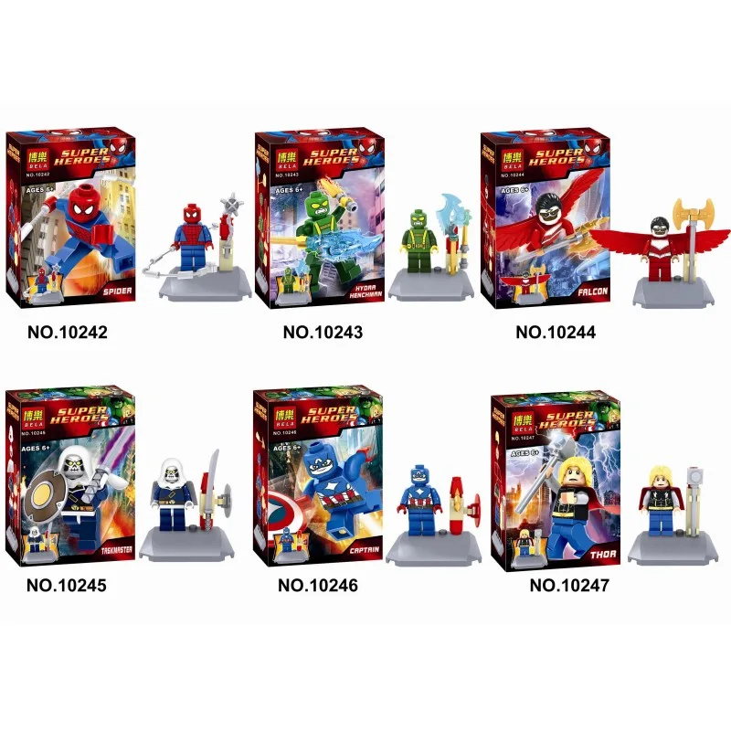10242-10247 Bela SUPER HEROES 10242-10247 Bela SUPER HEROES