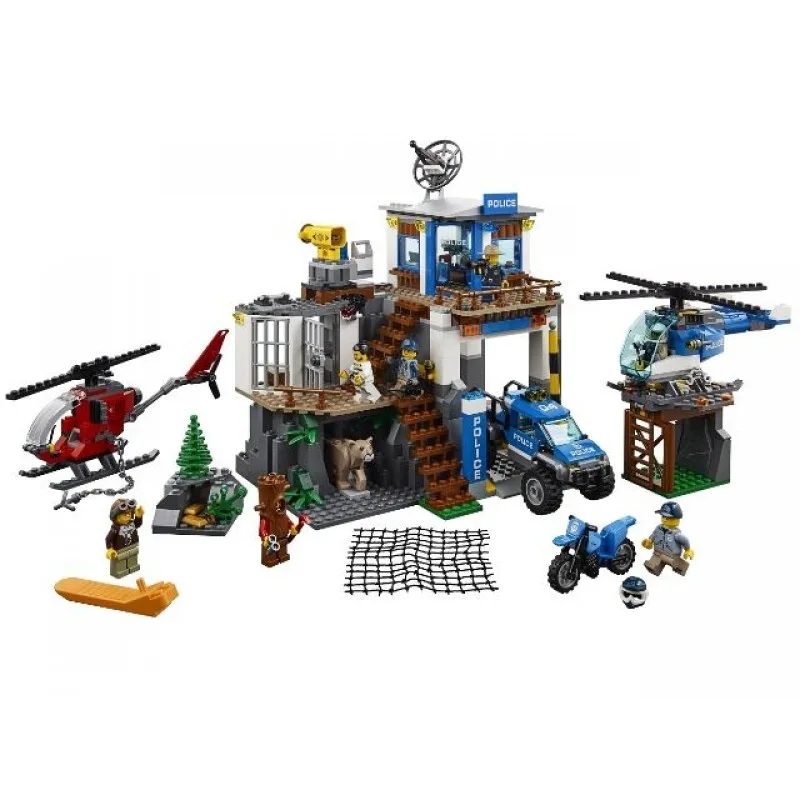 02097 Lepin Полицейский участок в горах 02097 Lepin Полицейский участок в горах