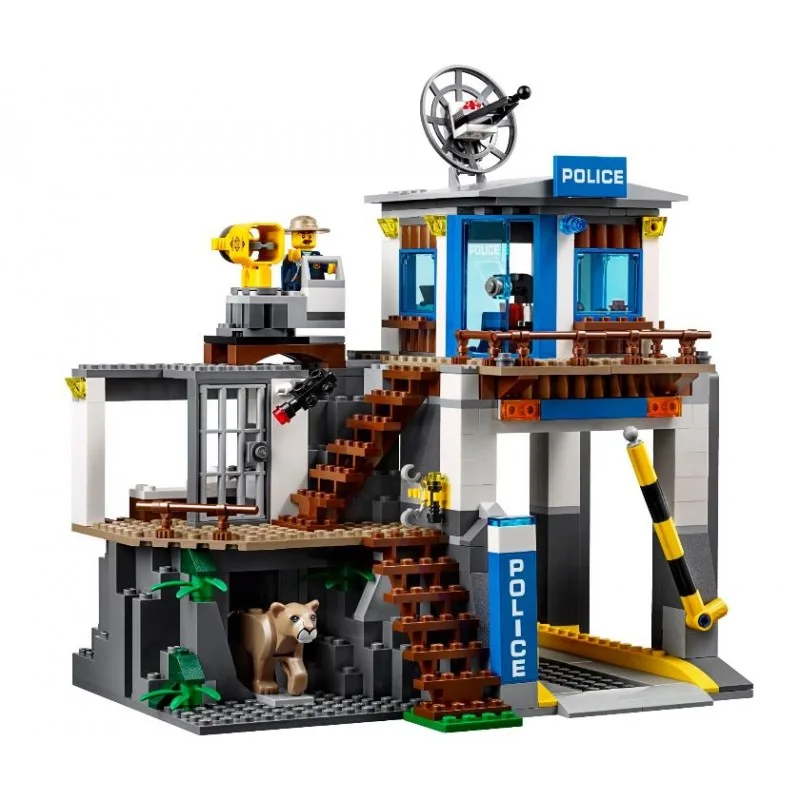 02097 Lepin Полицейский участок в горах 02097 Lepin Полицейский участок в горах