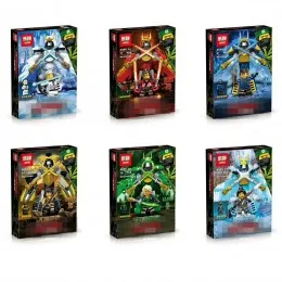 03048 Lepin Набор 6 героев Ниндзя ГО