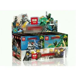 03052 Lepin Набор 4 конструктора Ниндзя ГО