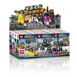 03079 Lepin PUBG Inspired Survival Great Escape Minifigs - комплект из 6 минифигурок