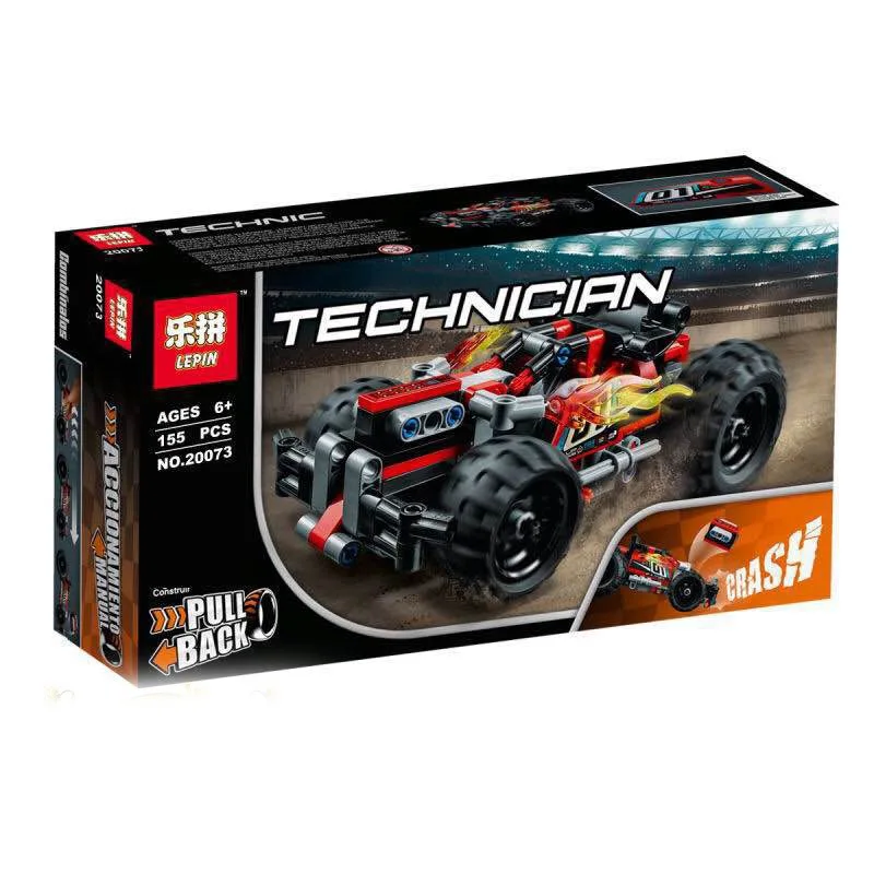 20073 Lepin Красный гоночный автомобиль 20073 Lepin Красный гоночный автомобиль