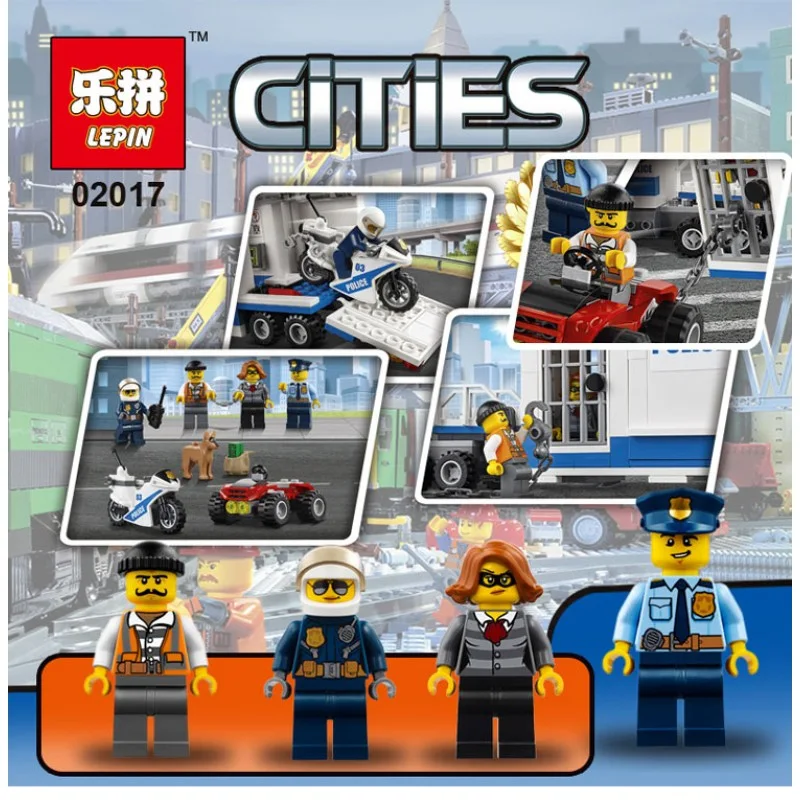 02017 Lepin Мобильный командный центр 02017 Lepin Мобильный командный центр