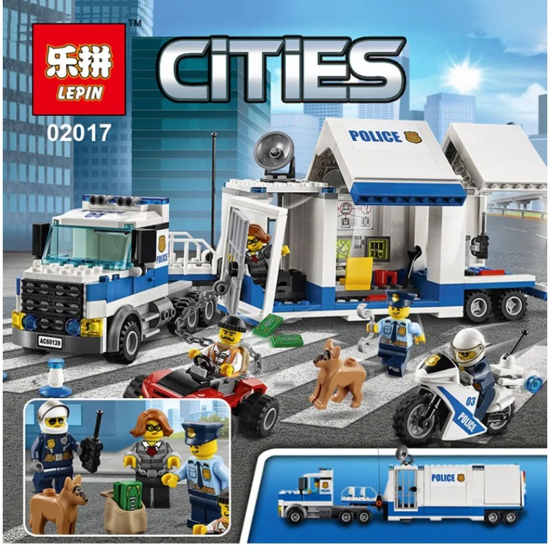 02017 Lepin Мобильный командный центр 02017 Lepin Мобильный командный центр