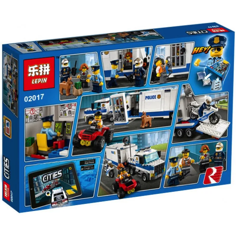 02017 Lepin Мобильный командный центр 02017 Lepin Мобильный командный центр