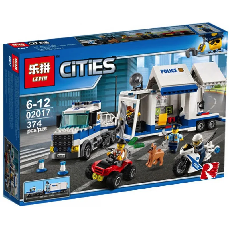 02017 Lepin Мобильный командный центр 02017 Lepin Мобильный командный центр