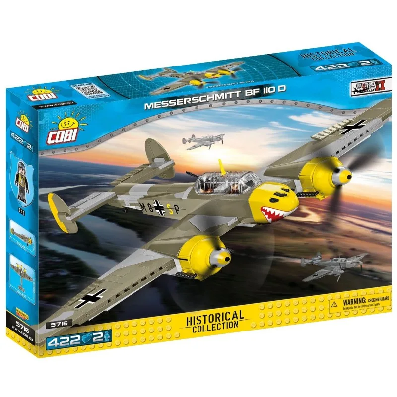 COBI-5716 COBI Самолет Messerschmitt BF 110 D COBI-5716 COBI Самолет Messerschmitt BF 110 D
