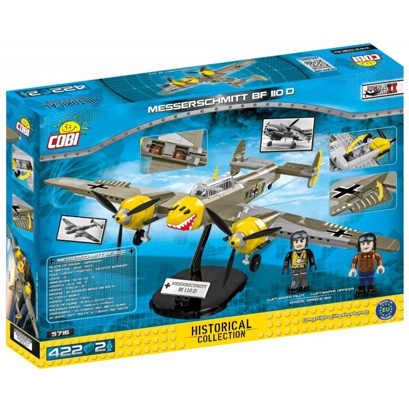 COBI-5716 COBI Самолет Messerschmitt BF 110 D COBI-5716 COBI Самолет Messerschmitt BF 110 D
