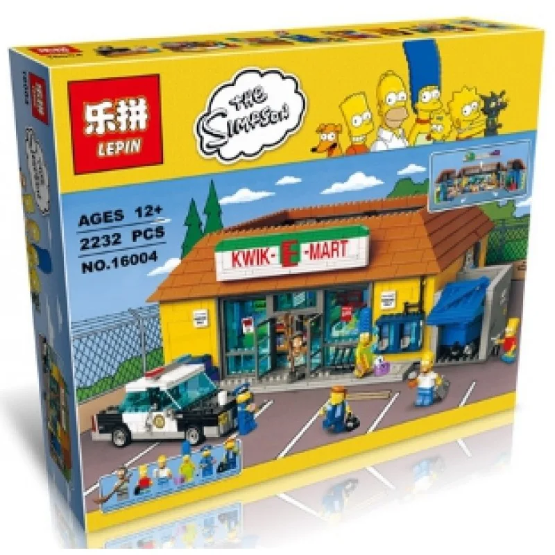 16004 Lepin Симпсоны Магазин На скорую руку 16004 Lepin Симпсоны Магазин На скорую руку