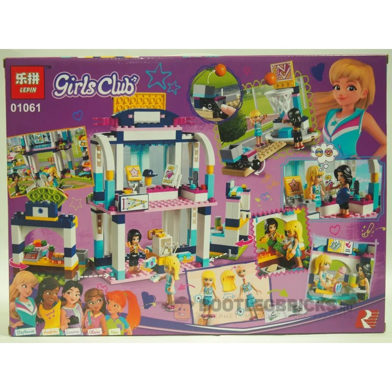 01061 Lepin Спортивная арена для Стефани 01061 Lepin Спортивная арена для Стефани