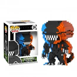 Ксеноморф 8-бит (Xenomorph Orange and Blue 8-Bit (Эксклюзив Entertainment Earth)) из фильма Чужой