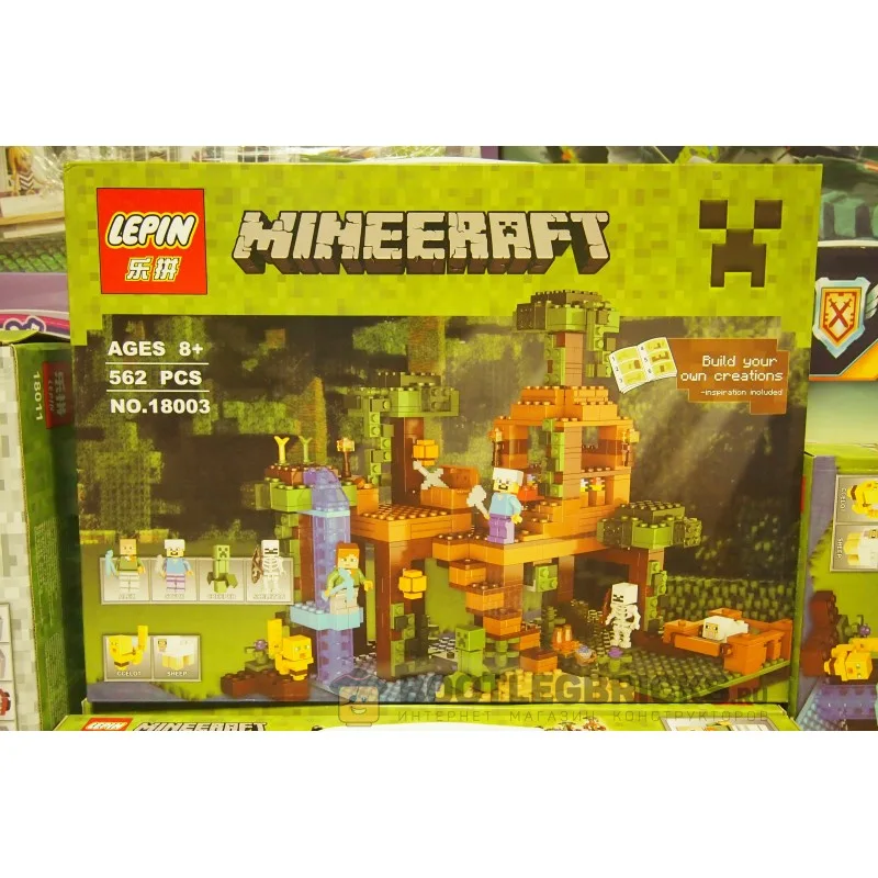18003 Lepin Домик на дереве в джунглях 18003 Lepin Домик на дереве в джунглях