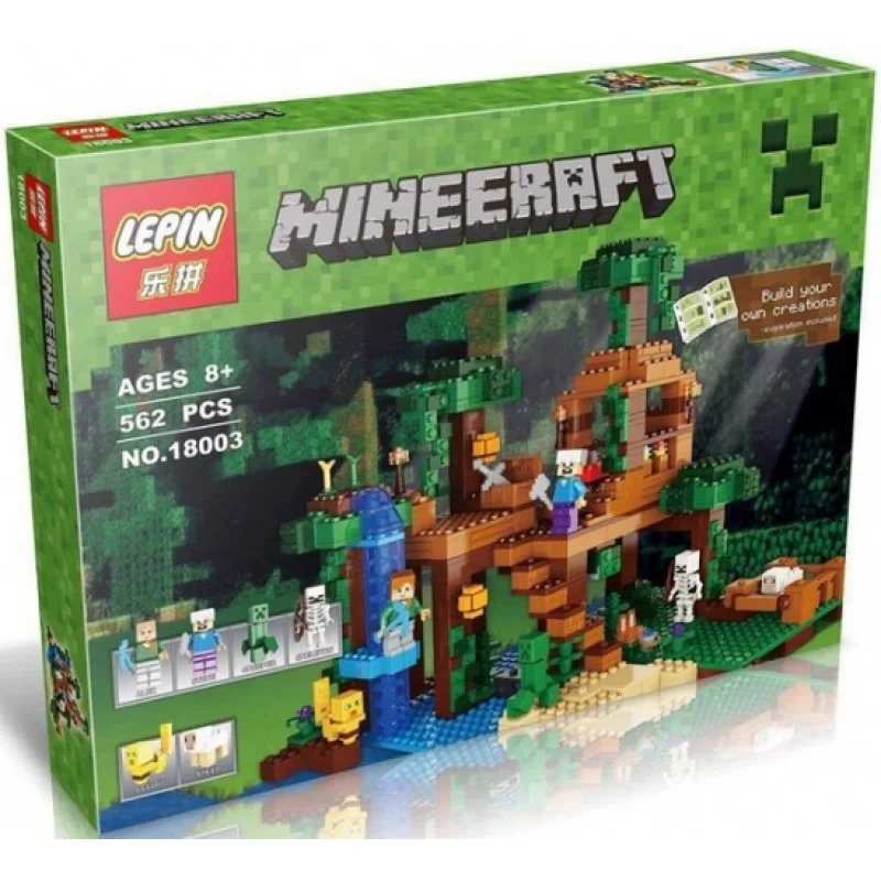 18003 Lepin Домик на дереве в джунглях 18003 Lepin Домик на дереве в джунглях