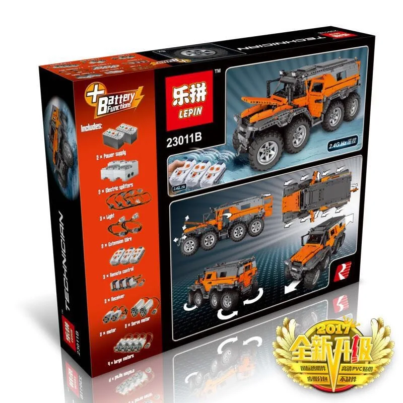 23011B Lepin Авторос Шаман 8х8 23011B Lepin Авторос Шаман 8х8
