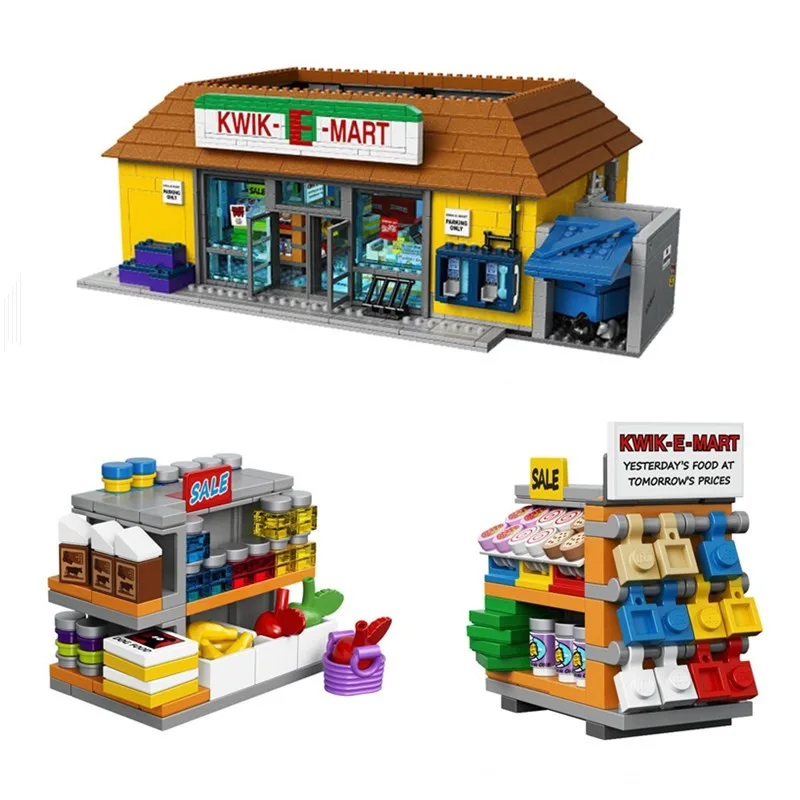 16004 Lepin Симпсоны Магазин На скорую руку 16004 Lepin Симпсоны Магазин На скорую руку