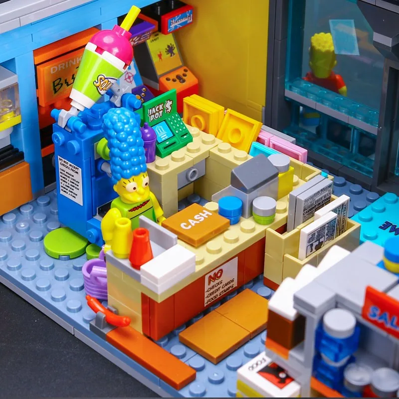 16004 Lepin Симпсоны Магазин На скорую руку 16004 Lepin Симпсоны Магазин На скорую руку