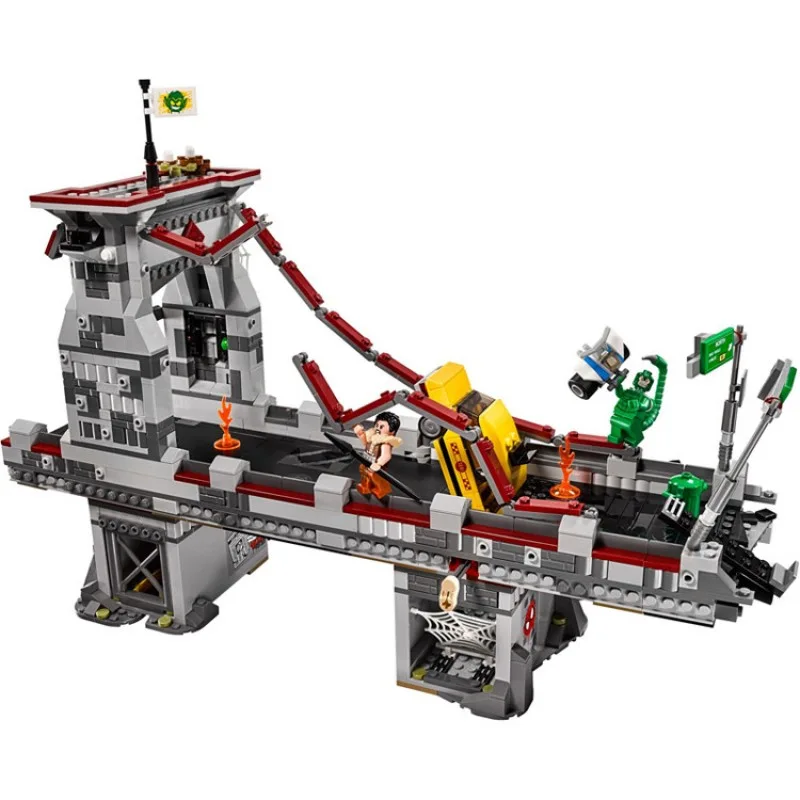 07038 Lepin Дуэль воинов с сетями на мосту 07038 Lepin Дуэль воинов с сетями на мосту