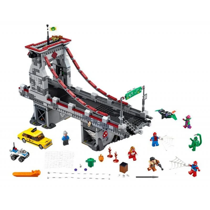 07038 Lepin Дуэль воинов с сетями на мосту 07038 Lepin Дуэль воинов с сетями на мосту