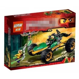 06010 Lepin Тропический багги Зеленого ниндзя