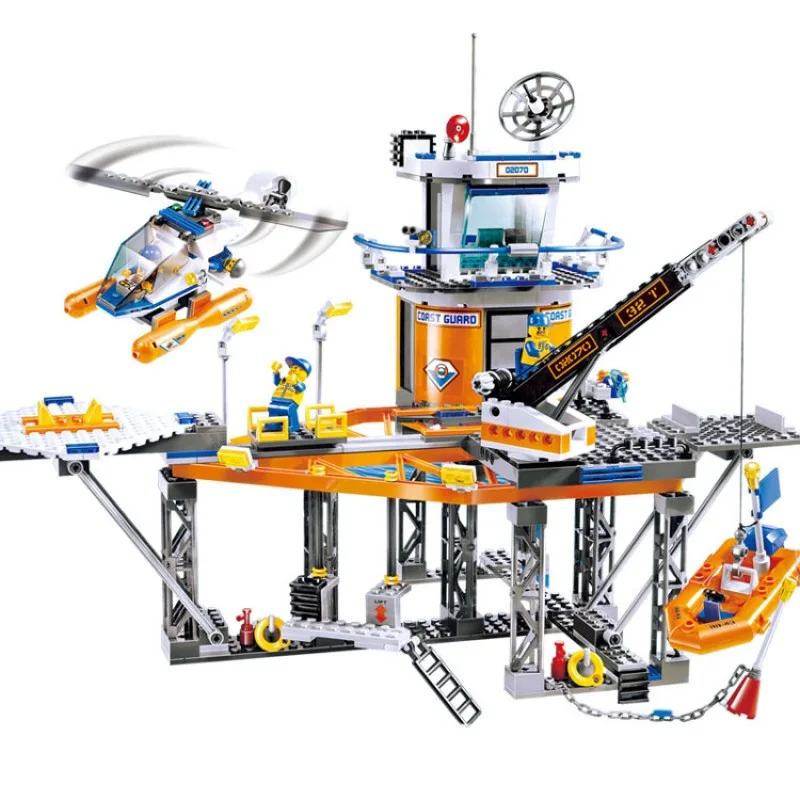 02070 Lepin Платформа береговой охраны 02070 Lepin Платформа береговой охраны