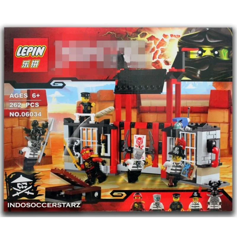 06034 Lepin Побег из тюрьмы Криптариум 06034 Lepin Побег из тюрьмы Криптариум