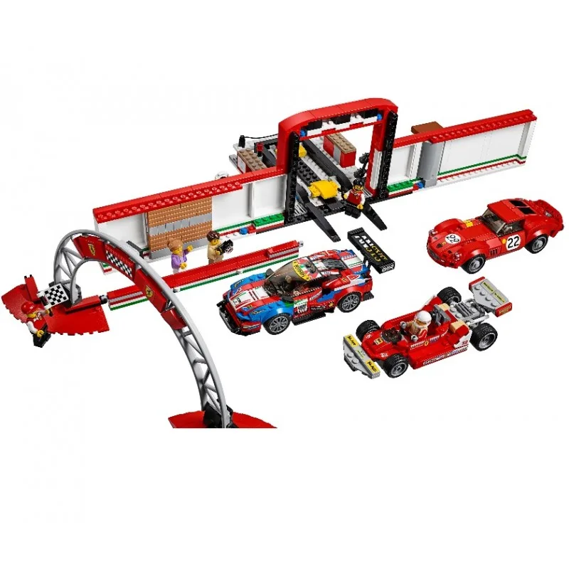 28019 Lepin Гараж Феррари 28019 Lepin Гараж Феррари