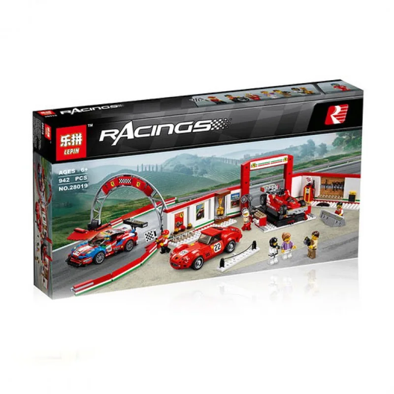 28019 Lepin Гараж Феррари 28019 Lepin Гараж Феррари