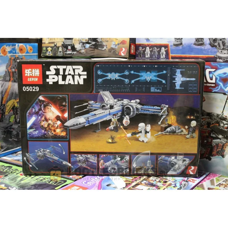 05029 Lepin Истребитель X-Wing Сопротивления 05029 Lepin Истребитель X-Wing Сопротивления