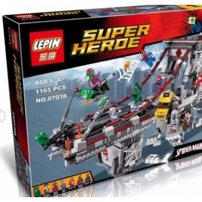 07038 Lepin Дуэль воинов с сетями на мосту 07038 Lepin Дуэль воинов с сетями на мосту