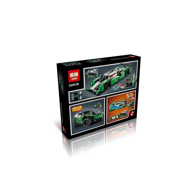 20003B Lepin Зеленый гоночный автомобиль 20003B Lepin Зеленый гоночный автомобиль
