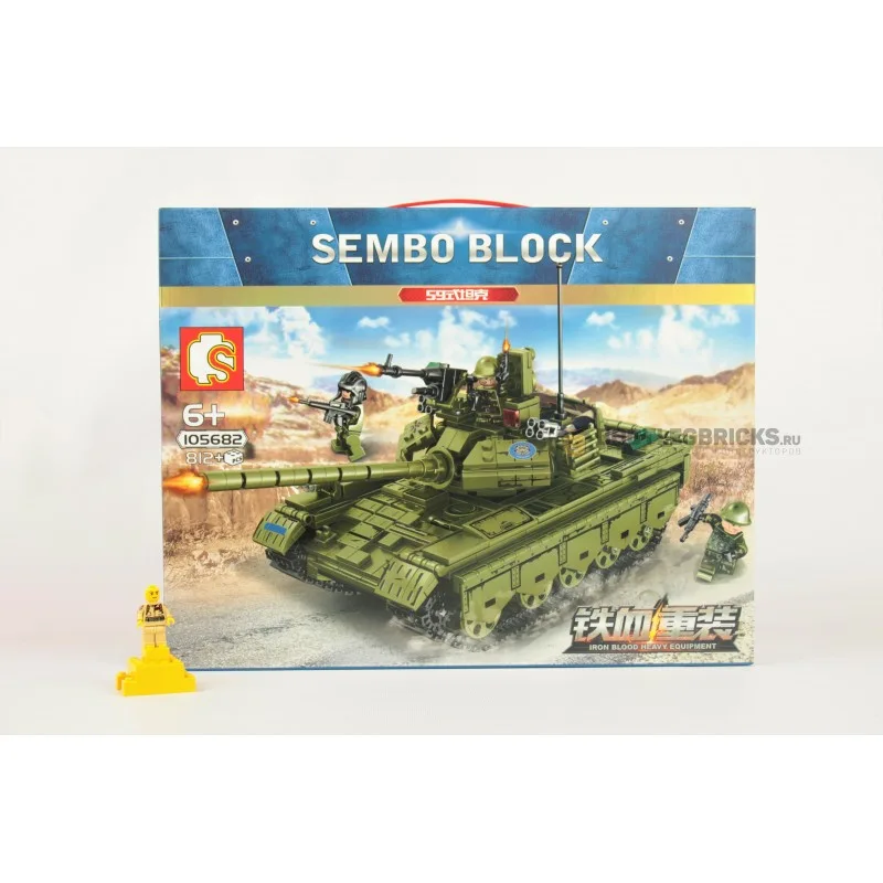 105682 Sembo Block Танк Type 59 105682 Sembo Block Танк Type 59