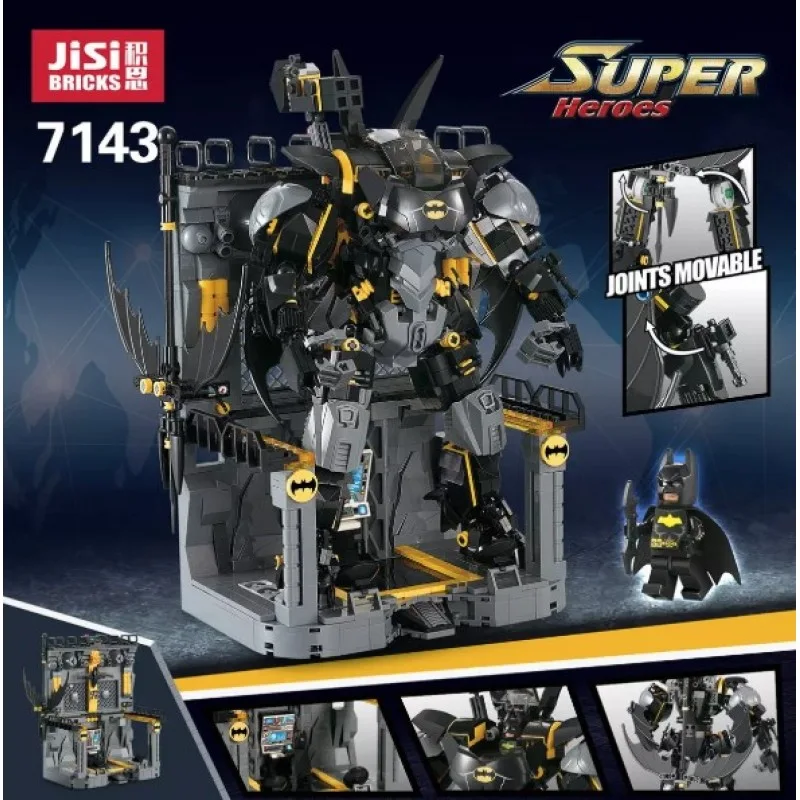 7143 JiSi Bricks Bat Mech 7143 JiSi Bricks Bat Mech