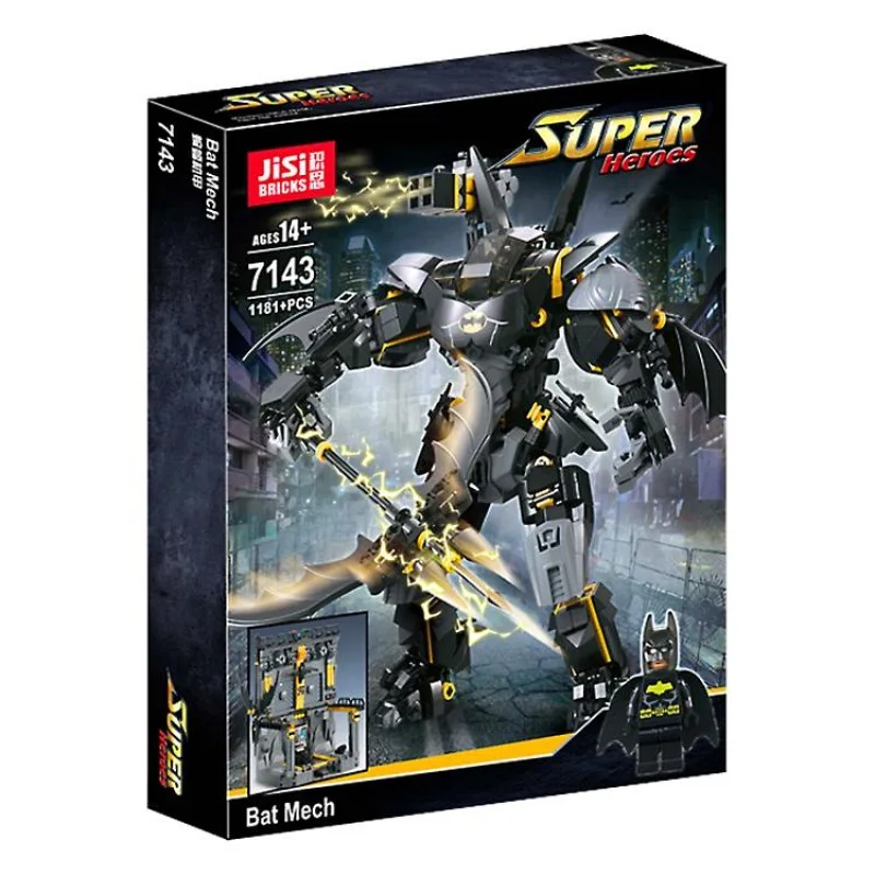 7143 JiSi Bricks Bat Mech 7143 JiSi Bricks Bat Mech