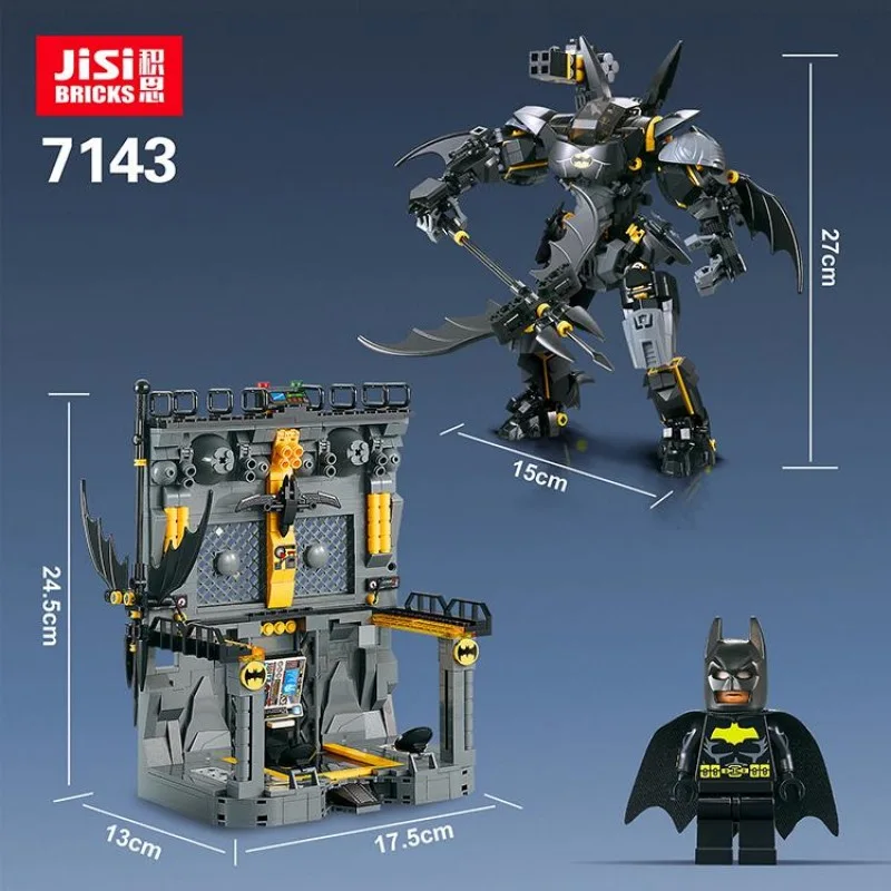 7143 JiSi Bricks Bat Mech 7143 JiSi Bricks Bat Mech