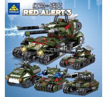 KY81041 Kazi Танки Red Alert 3: 4 в 1