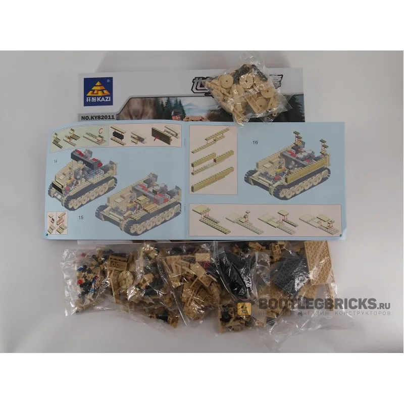 KY82011 KAZI Танк Тигр KY82011 KAZI Танк Тигр