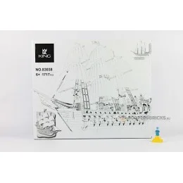 83038 King&Queen Огромный трехмачтовый имперский флагман