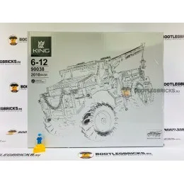 90038 King&Queen Аварийный внедорожник 6х6