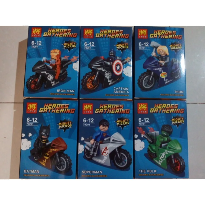 79291 Lele Набор из 6 минифигурок 79291 Lele Набор из 6 минифигурок