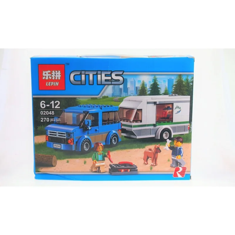 02048 Lepin Фургон и дом на колёсах 02048 Lepin Фургон и дом на колёсах