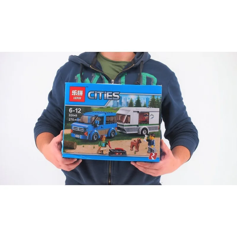 02048 Lepin Фургон и дом на колёсах 02048 Lepin Фургон и дом на колёсах