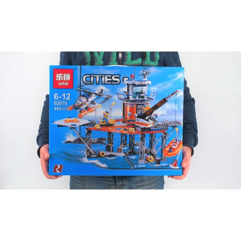 02070 Lepin Платформа береговой охраны 02070 Lepin Платформа береговой охраны