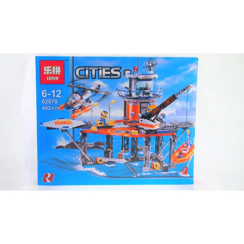 02070 Lepin Платформа береговой охраны 02070 Lepin Платформа береговой охраны