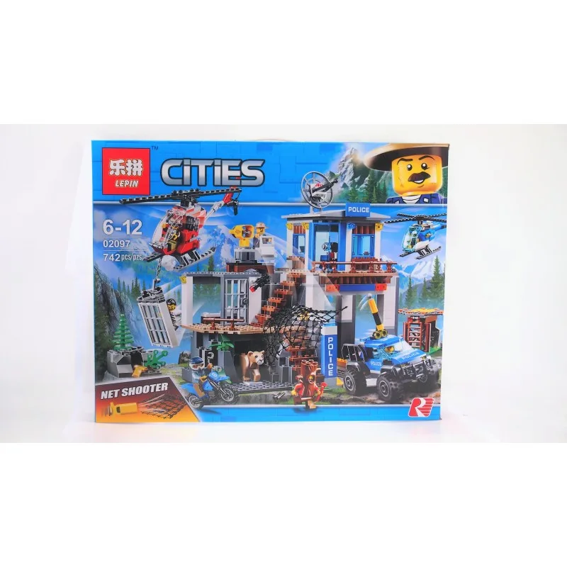 02097 Lepin Полицейский участок в горах 02097 Lepin Полицейский участок в горах