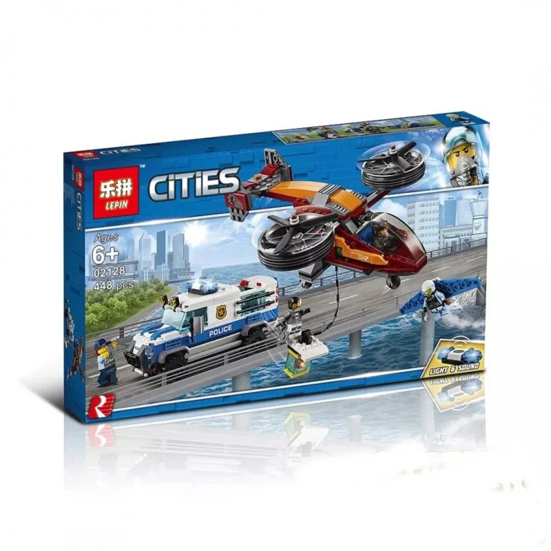 02128 Lepin Воздушная полиция: Кража бриллиантов 02128 Lepin Воздушная полиция: Кража бриллиантов