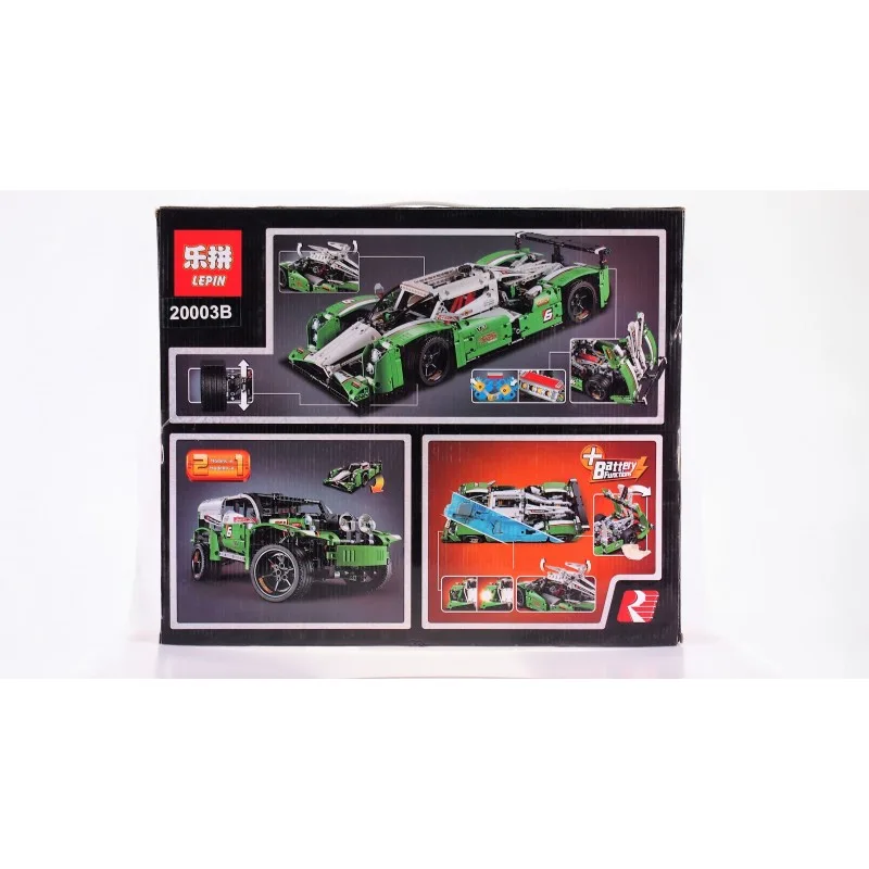 20003B Lepin Зеленый гоночный автомобиль 20003B Lepin Зеленый гоночный автомобиль